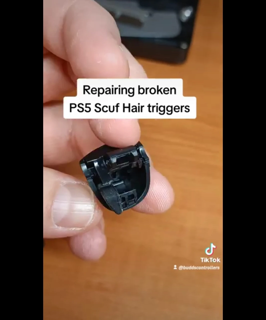 Scuf PS5 trigger repair insert detail