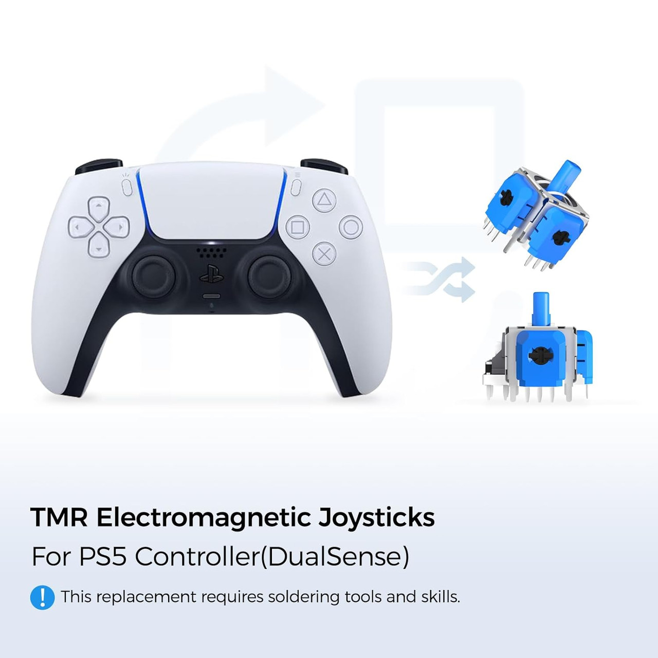 AKNES HallPi TMR Thumbstick Modules for PS5 Dualsense and Edge