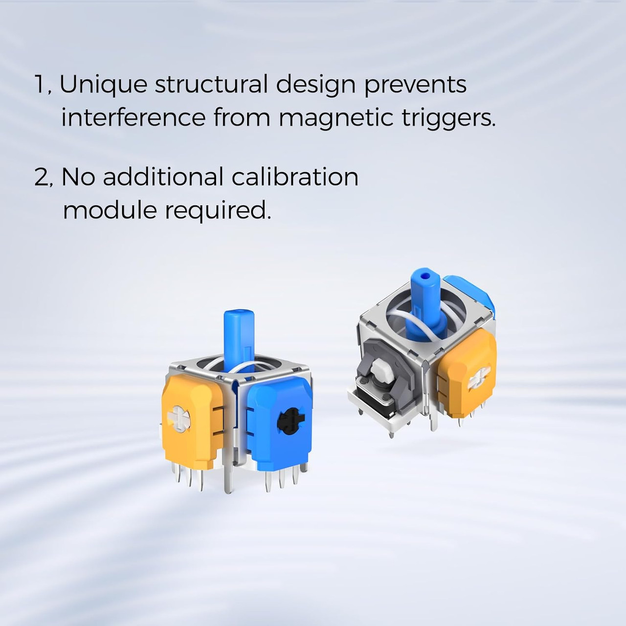 AKNES HallPi TMR Thumbstick Modules for PS5 Dualsense and Edge (Pair)