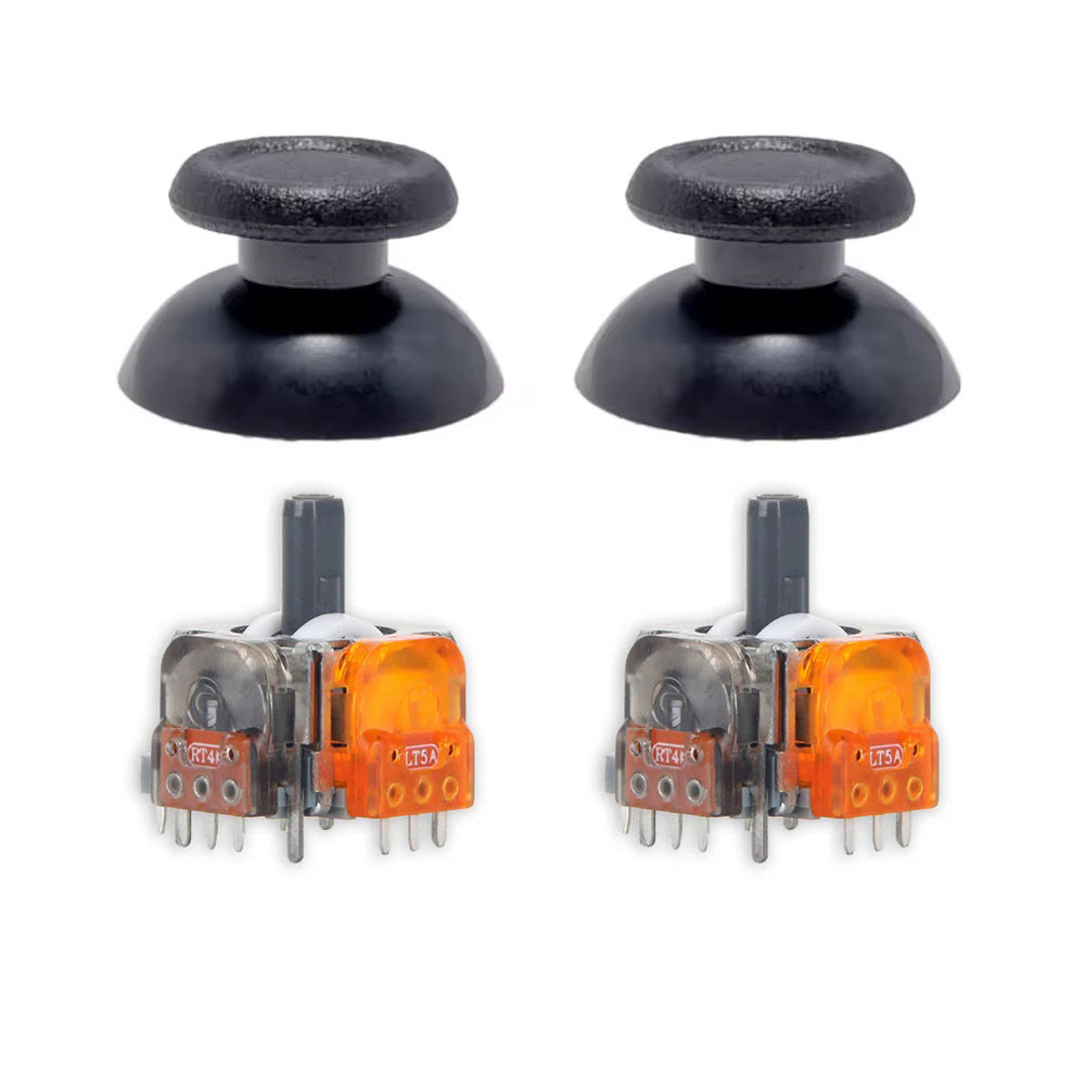 Ginfull V2 TMR Thumbstick Modules for PS4 Dualshock controllers (Pair)