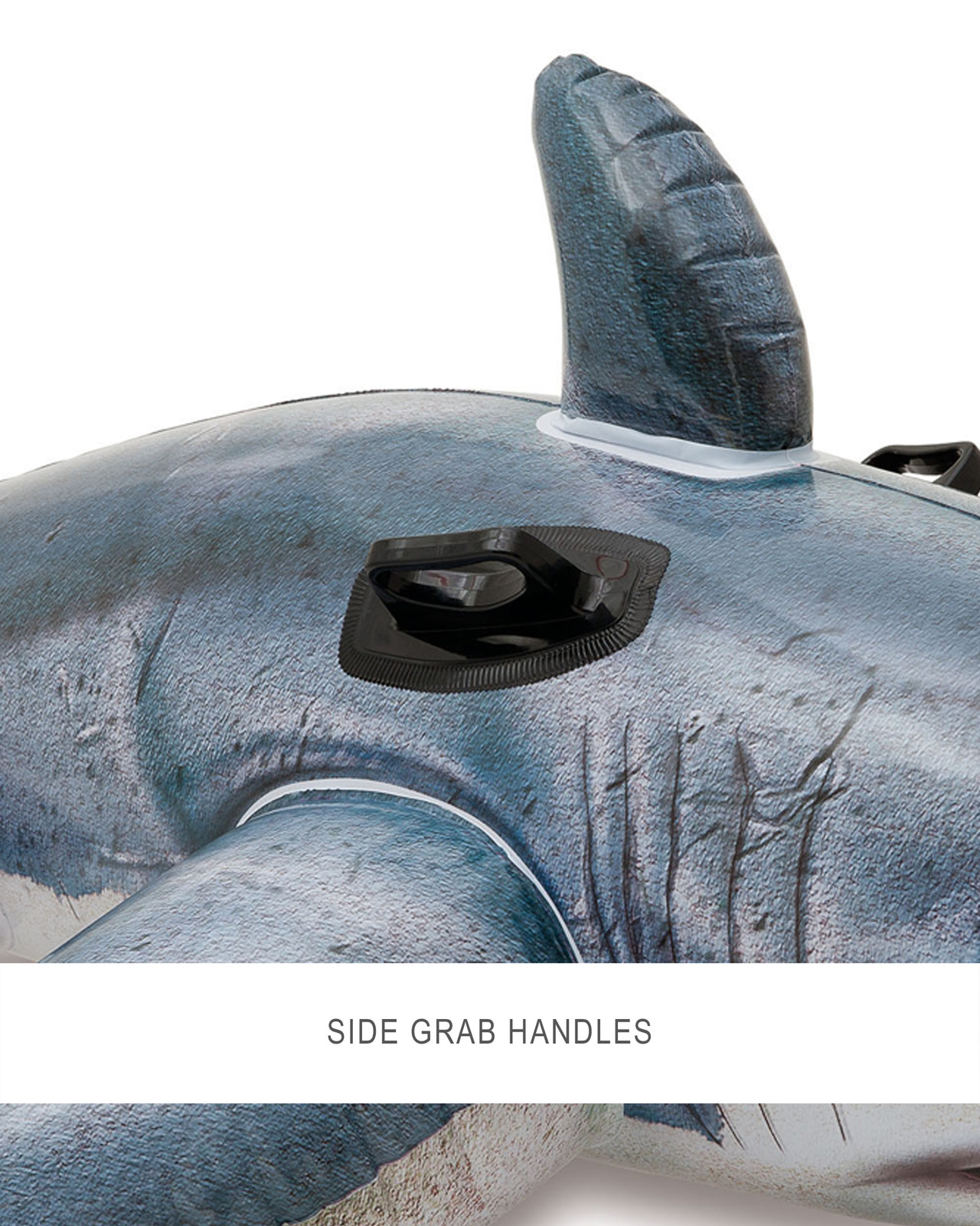 INTEX Great White Shark Ride-On Inflatable Pool Float