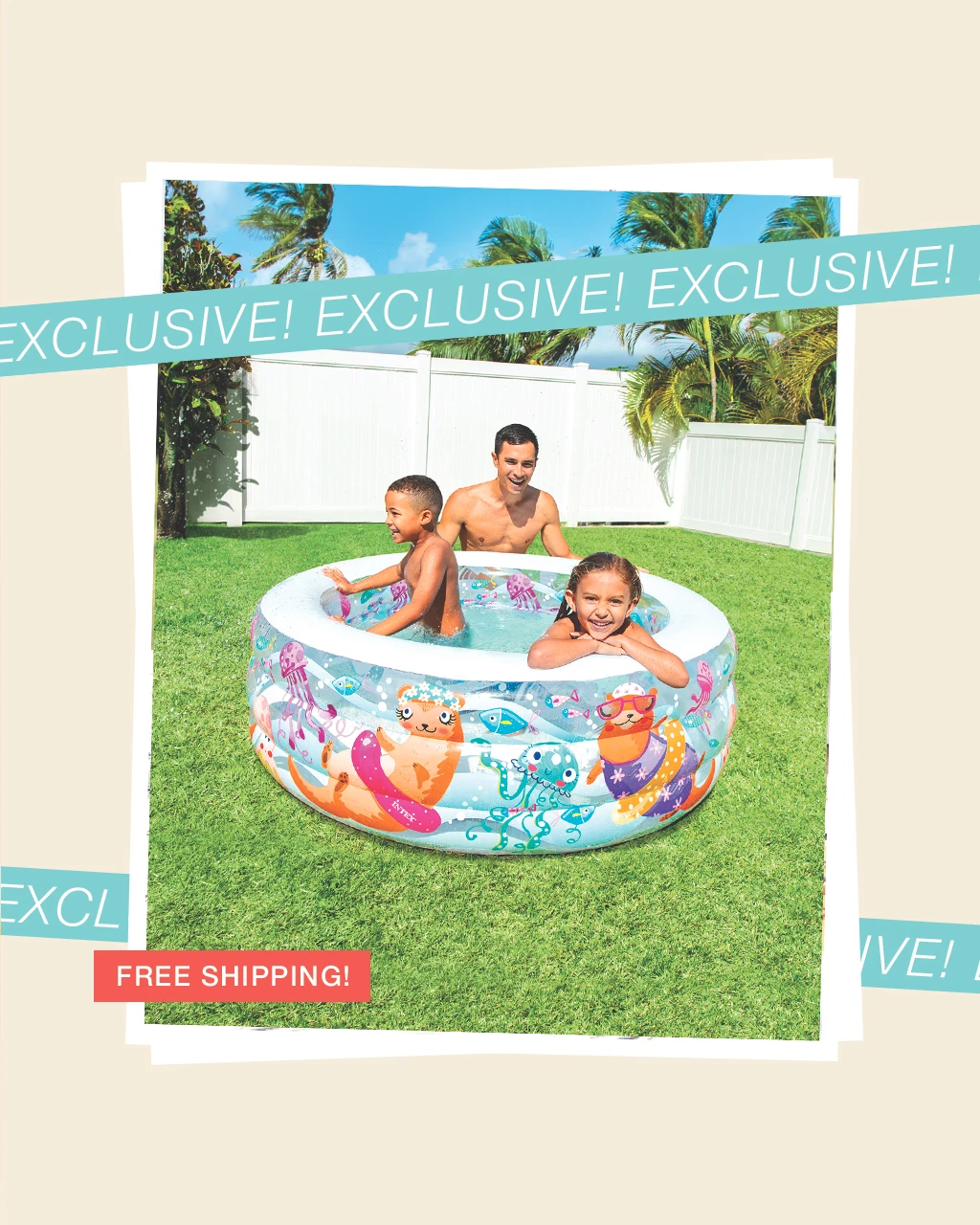 Intex Inflatable Baby Pool INTEX Inflatable Kiddie Pools