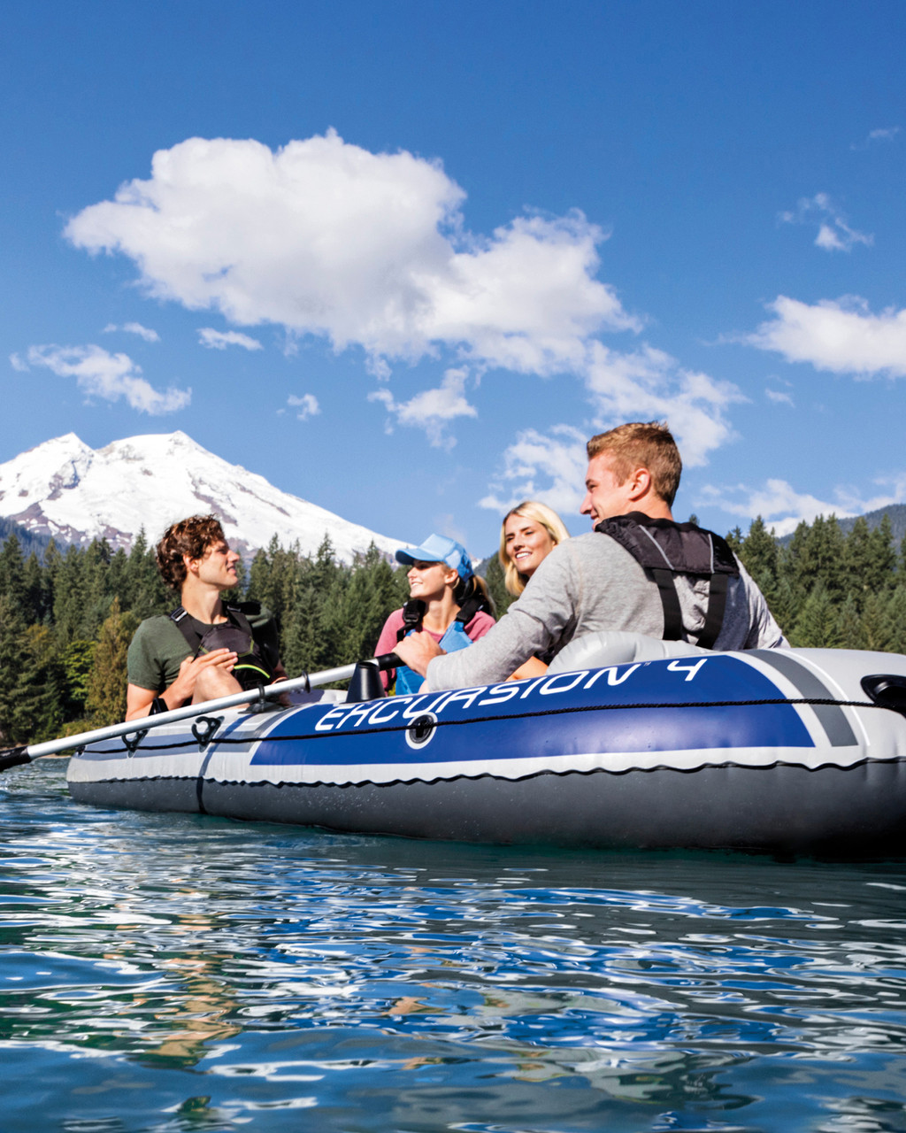 Intex Excursion 5 Inflatable Boat Set - 5 Person review