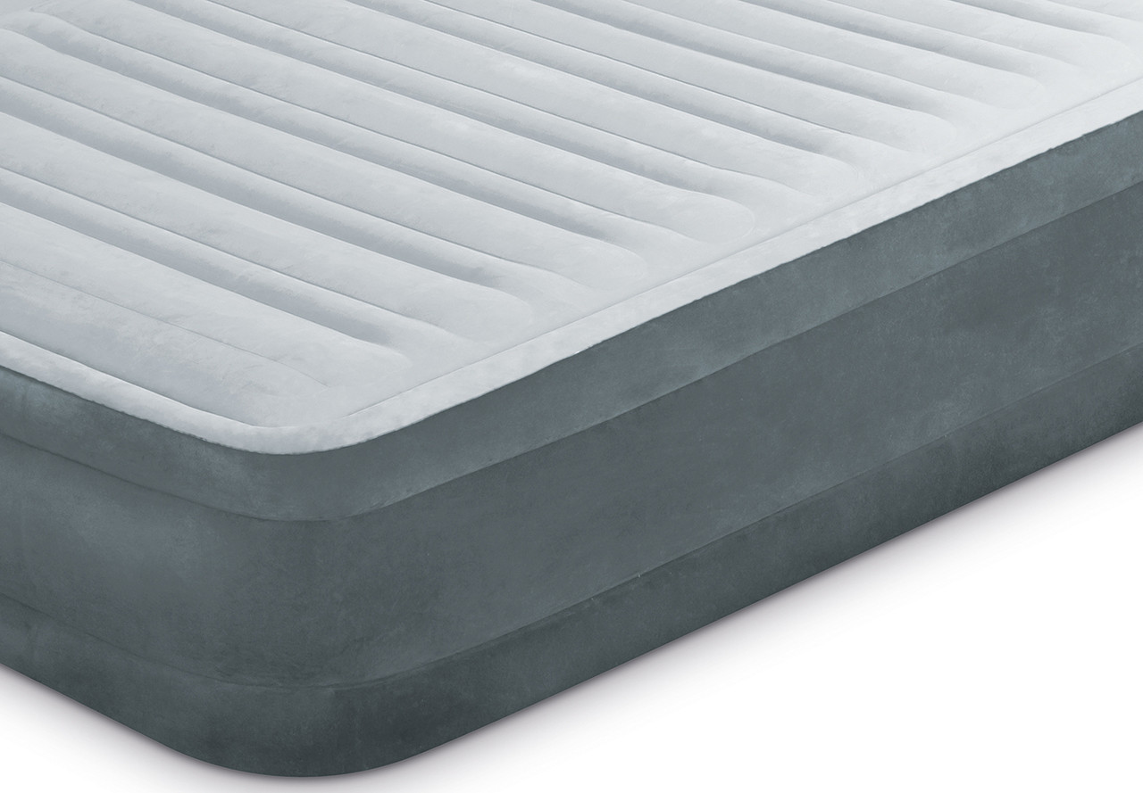 Intex Comfort Plush alce medio dura-beam - Cama hinchable con bomba  eléctrica incorporada, cama Altura 13, Queen