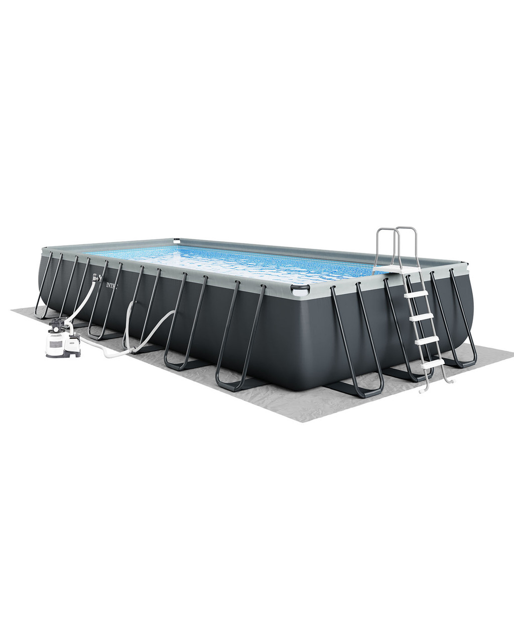 Intex 28054 Pooldach Canopy Rectangular Pool Sonnenschutz