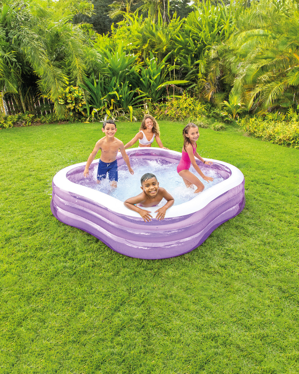 Swim Center® Beach Wave Inflatable Pool