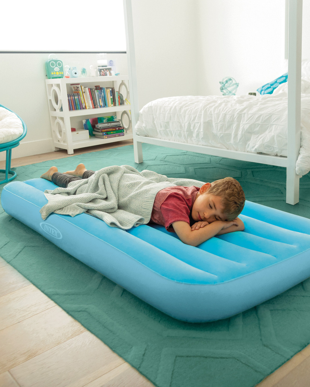 Kids Air Mattress Sheet Waterproof Pad Cover Compatible with INTEX 66803EP  Cozy Kidz Inflatable Airbed