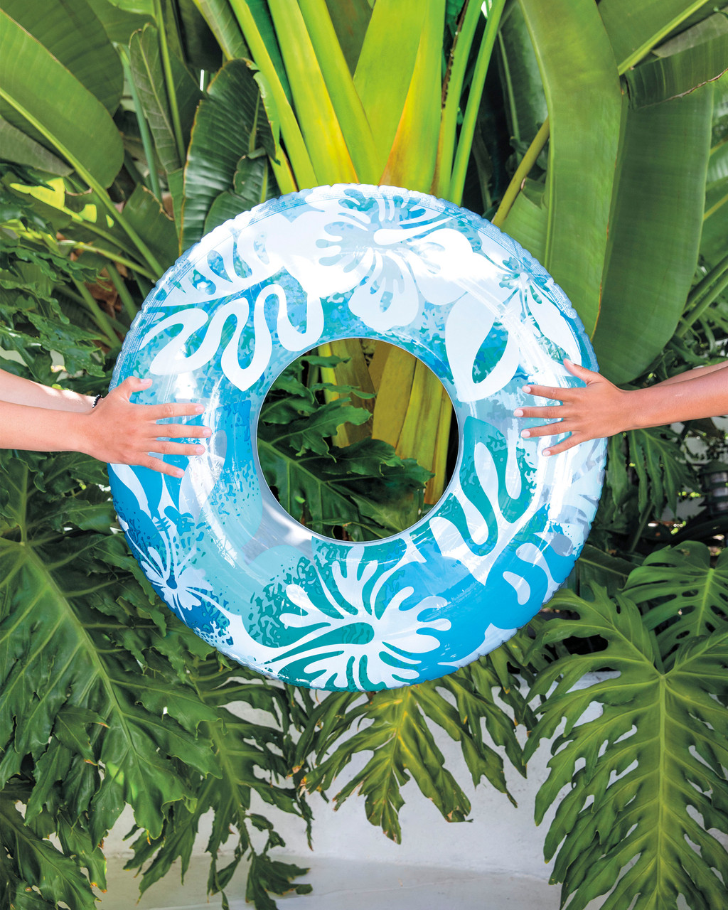 INTEX Clear Tropical Color Inflatable Pool Swim Tubes
