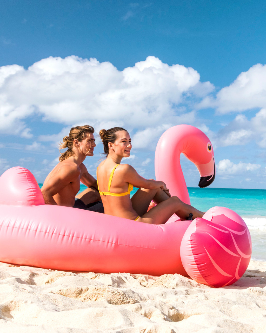 INTEX Mega Flamingo Inflatable Pool Island Float