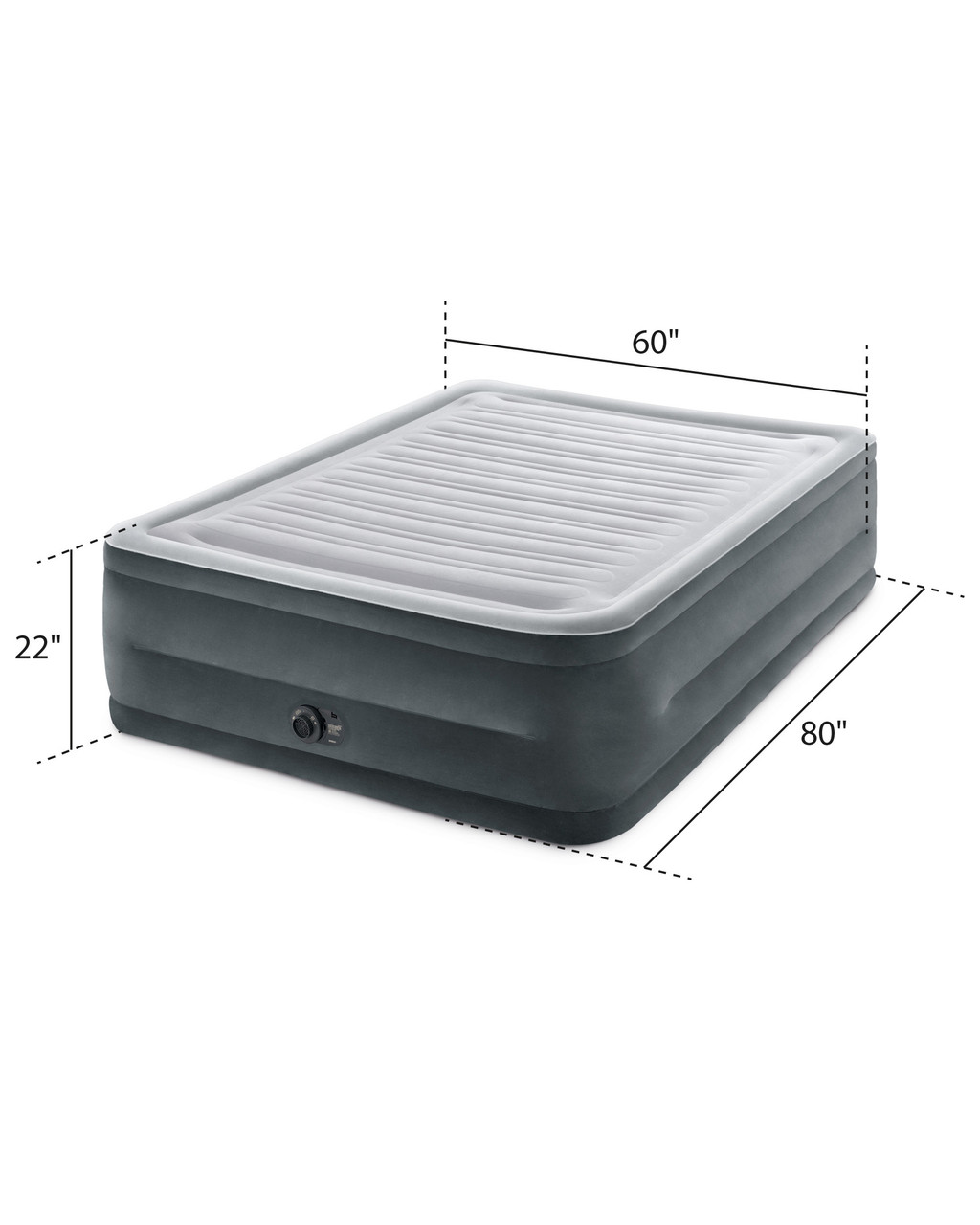INTEX Dura-Beam® Deluxe Comfort-Plush Air Mattress 22