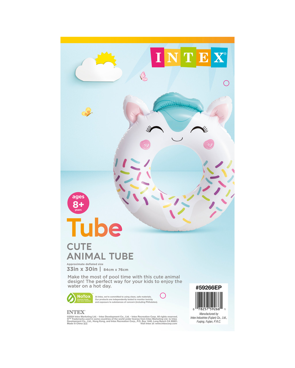 INTEX Cute Animal Inflatable Swim Rings