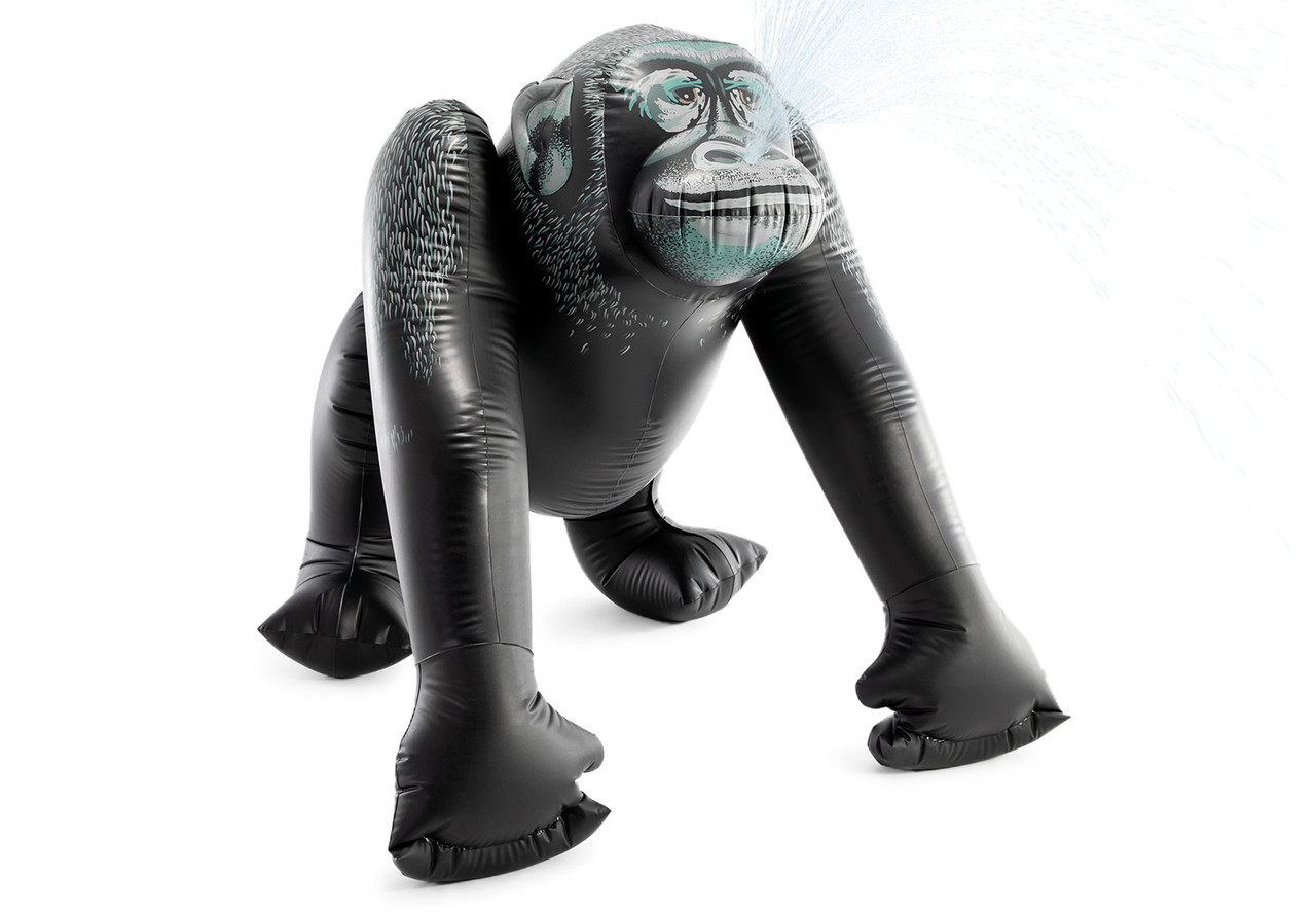 【新品未開封】INTEX 巨大ゴリラスプリンクラー INTEX Giant Gorilla Inflatable Sprinkler Toy