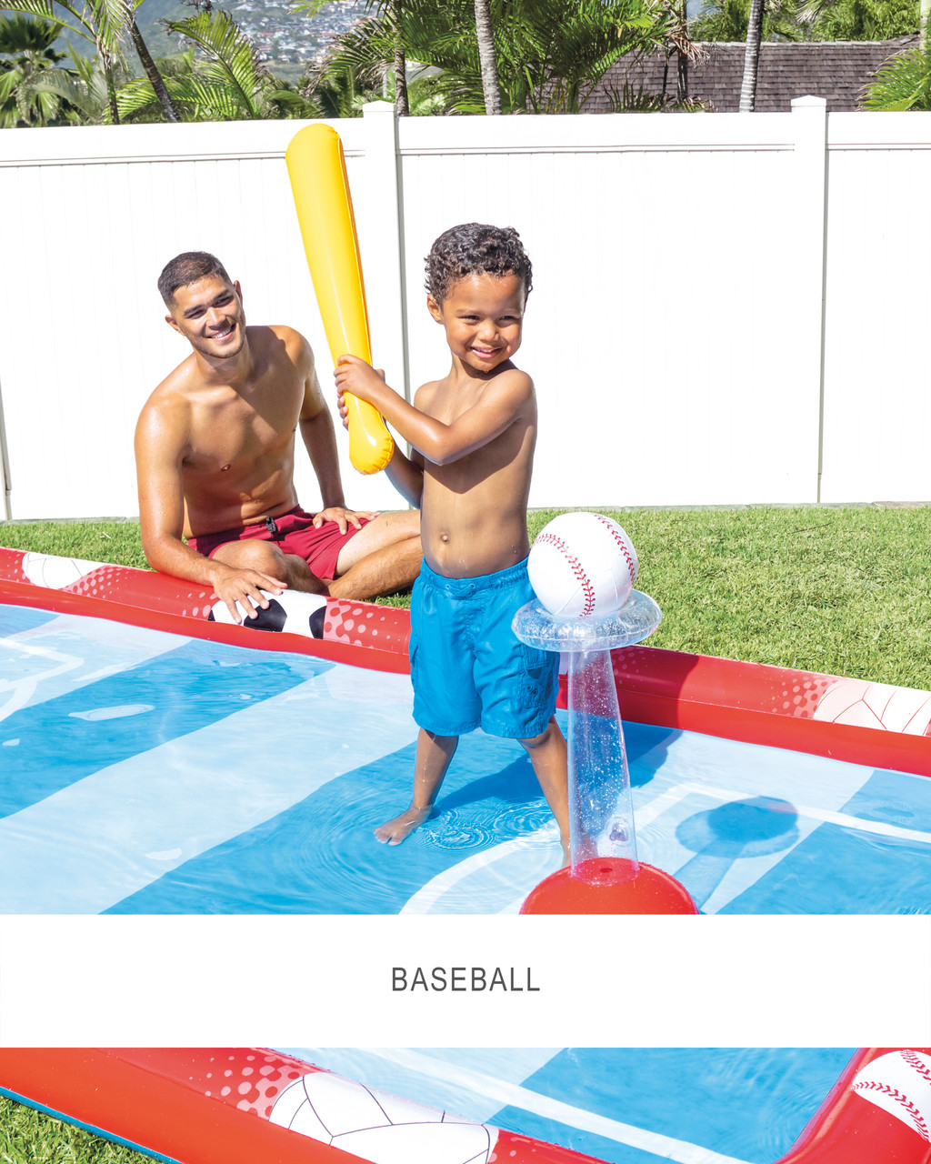 INTEX Action Sports Inflatable Play Center with Slide