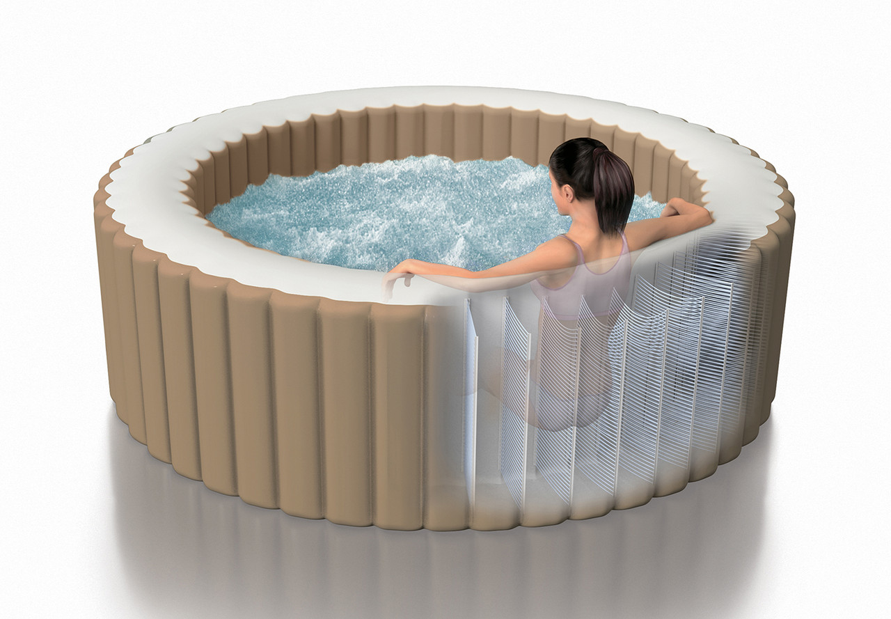 Intex spa gonflable Pure Spa Bubble Massage Set pour jusqu'à 6