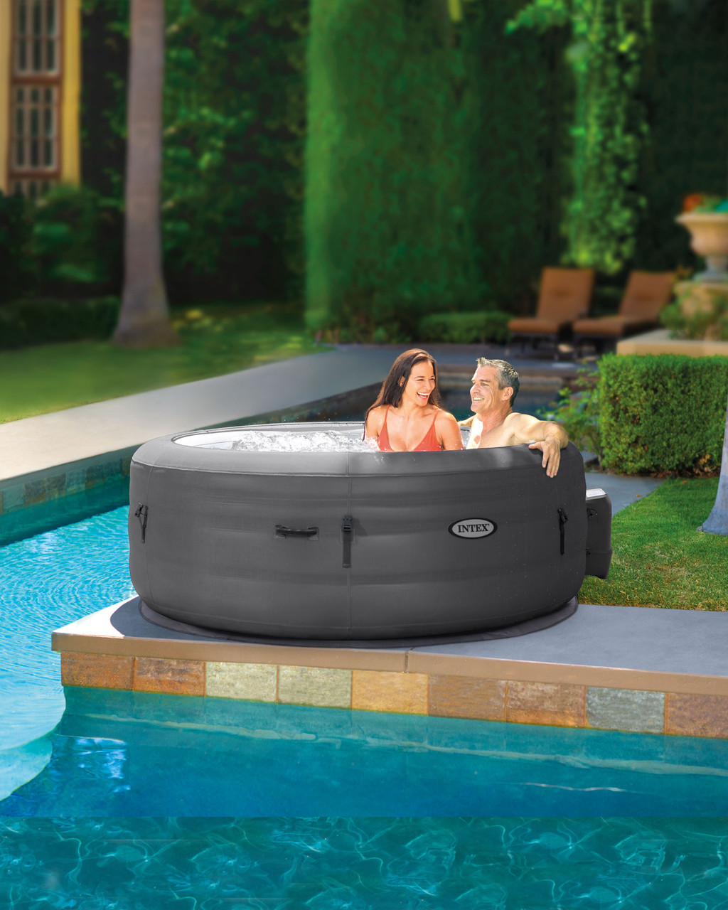 SPA GONFLABLE INTEX ENERGIE 4 PLACES