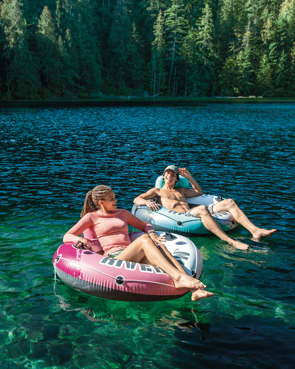 INTEX Red River Run™ 1 Inflatable Floating Lake Tube Fire Edition