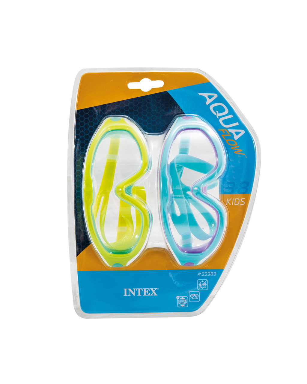 【KIDS用】LESQUE AQUA FLOW 7.0”【新品送料込】 Aqua Flow Kids Swim Masks