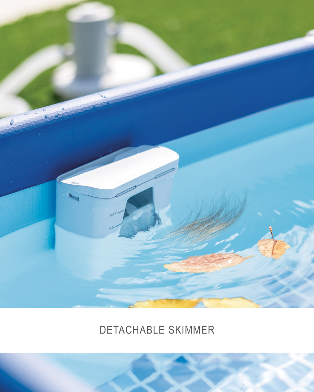 Square Frame Pet Pool Set with Filter