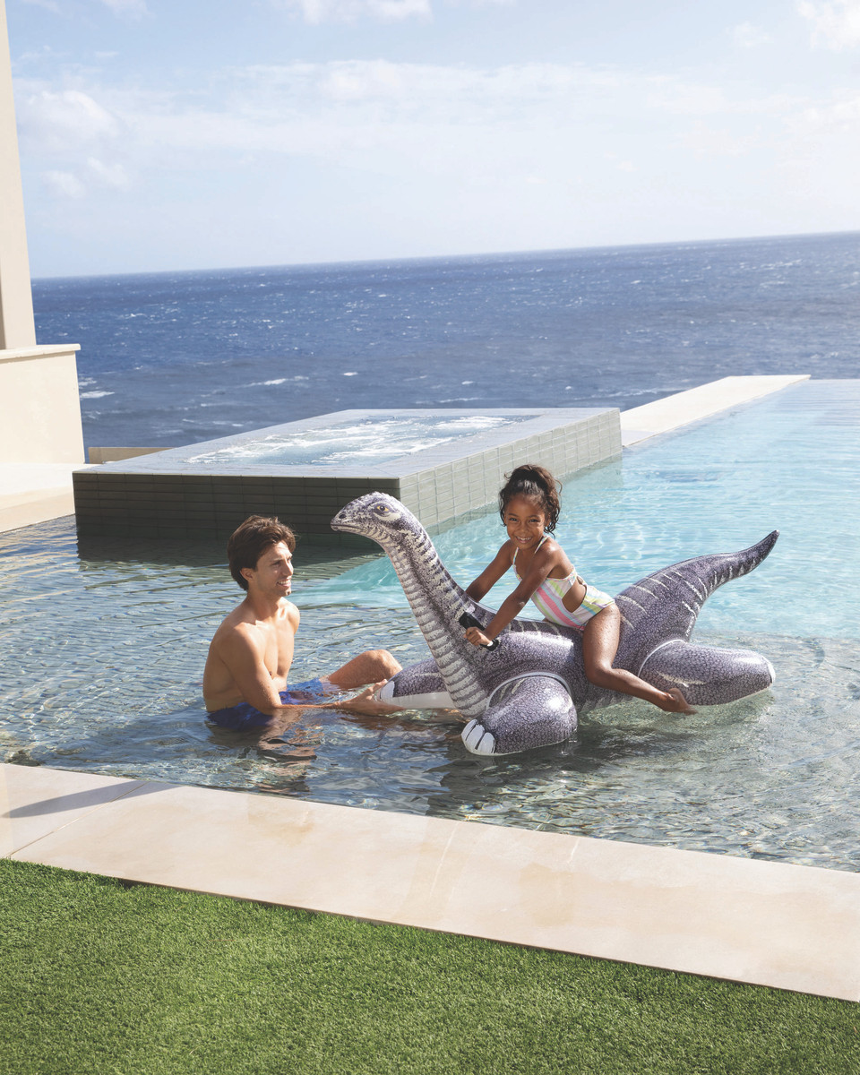 Brontosaurus Ride-On Inflatable Pool Float