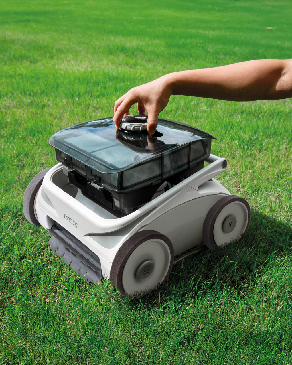 【新品】ARN-5215 競パン SWIMTECH21 INTEX ZX500R Cordless Electric Automatic Robotic Pool Cleaner for