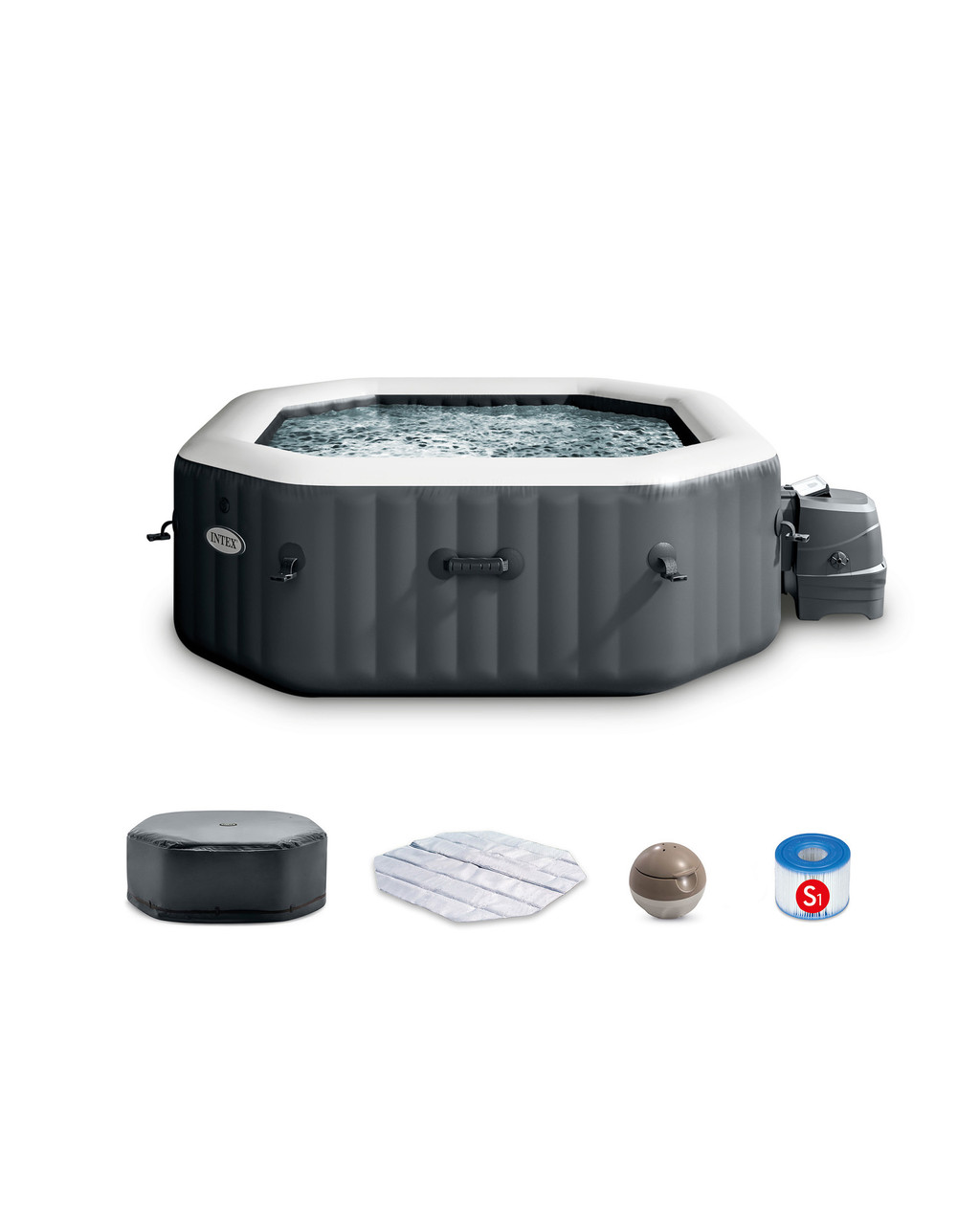 PURESPA BUBBLE DELUXE SET, 4 Person