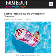 5/28/2018 - Festive Intex Floats are the Rage for Summer