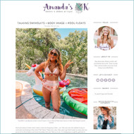 5/17/2019 - Check out lifestyle blogger Amanda as she talks about swimsuits and her favorite INTEX POOL FLOATS!