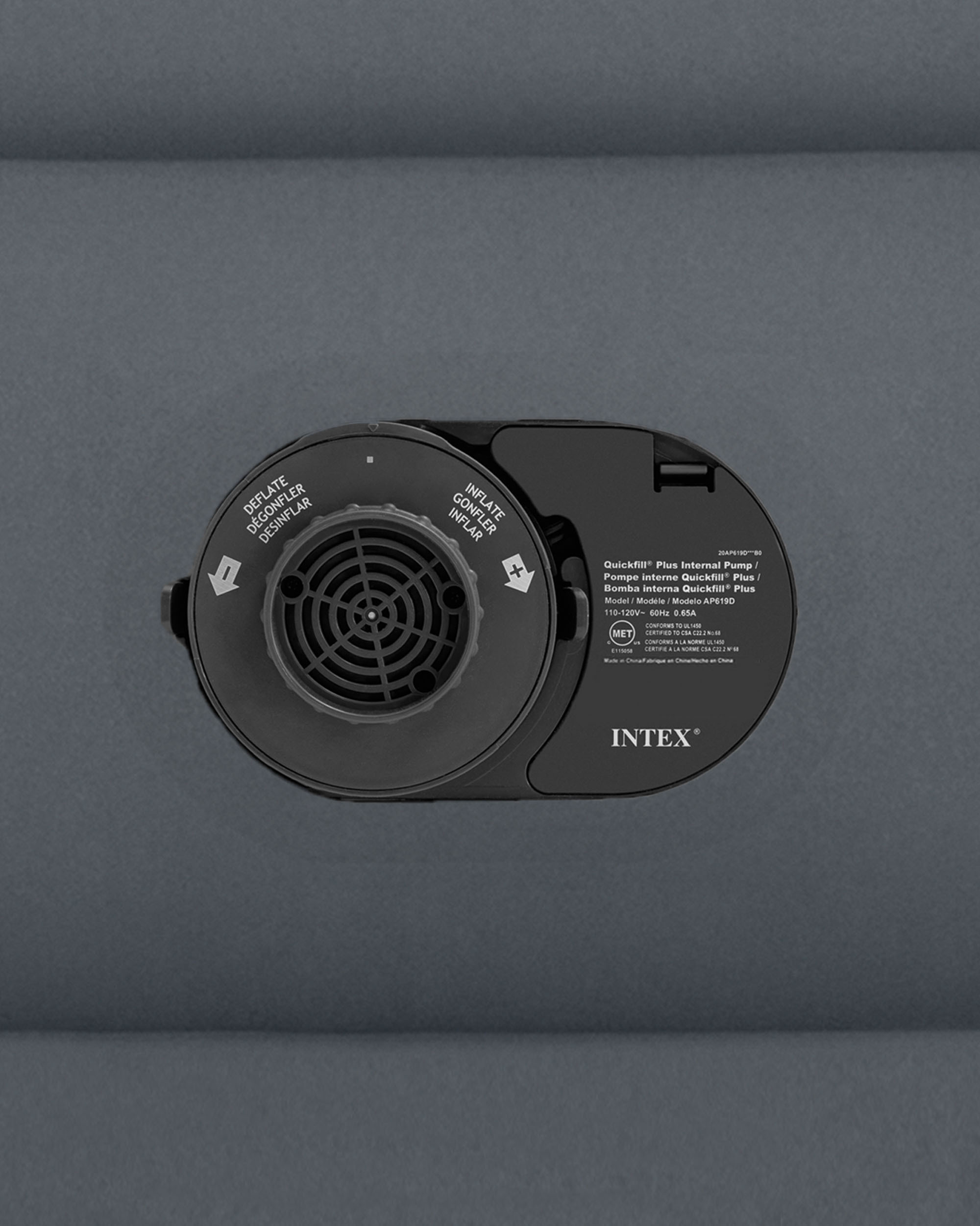 INTEX PremAire® I Air Mattress 18" Queen w/ BuiltIn Electric Pump