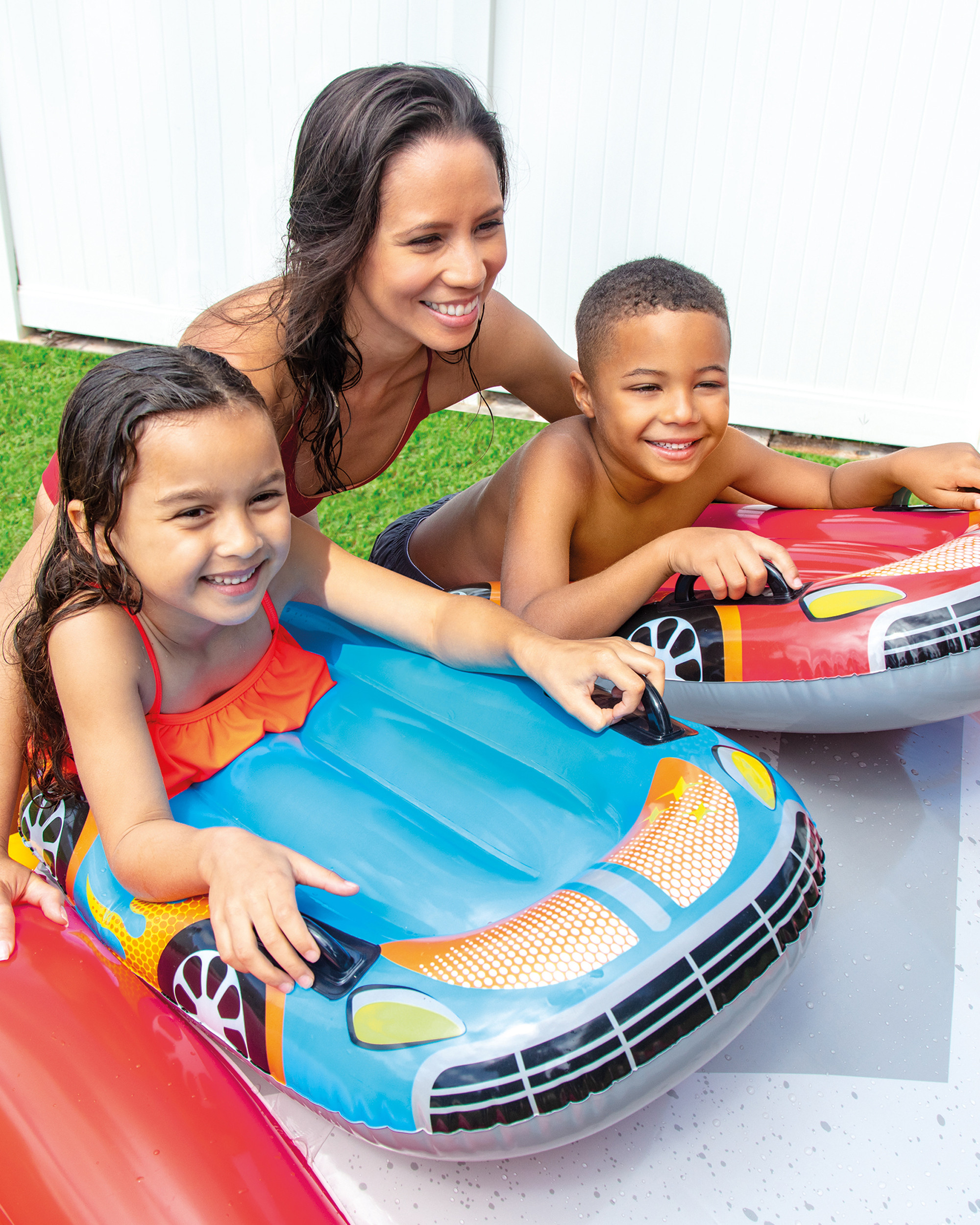 INTEX Racing Fun Inflatable Water Slide