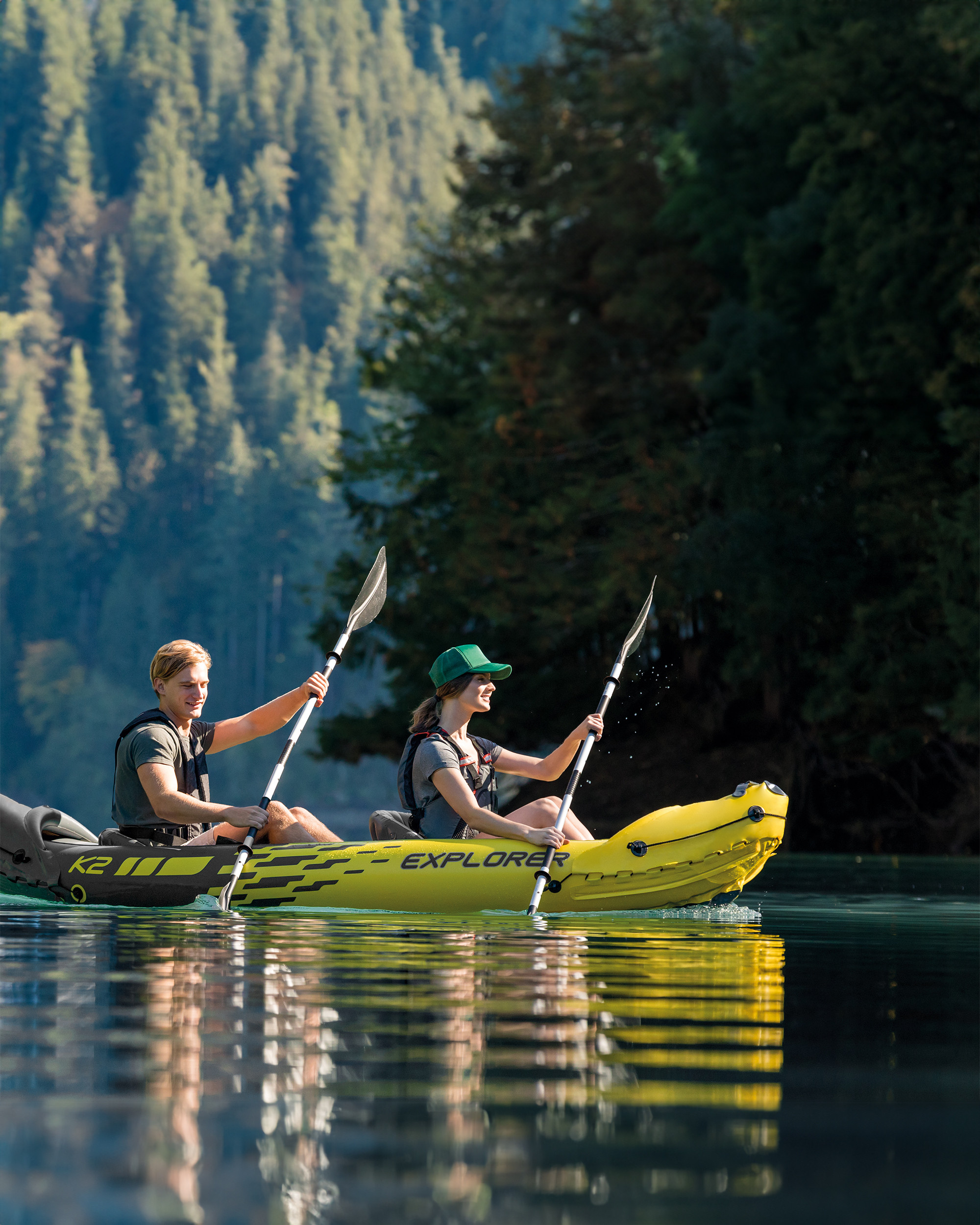 INTEX ExplorerÃ¢â€žÂ¢ K2 Inflatable Kayak - 2 Person
