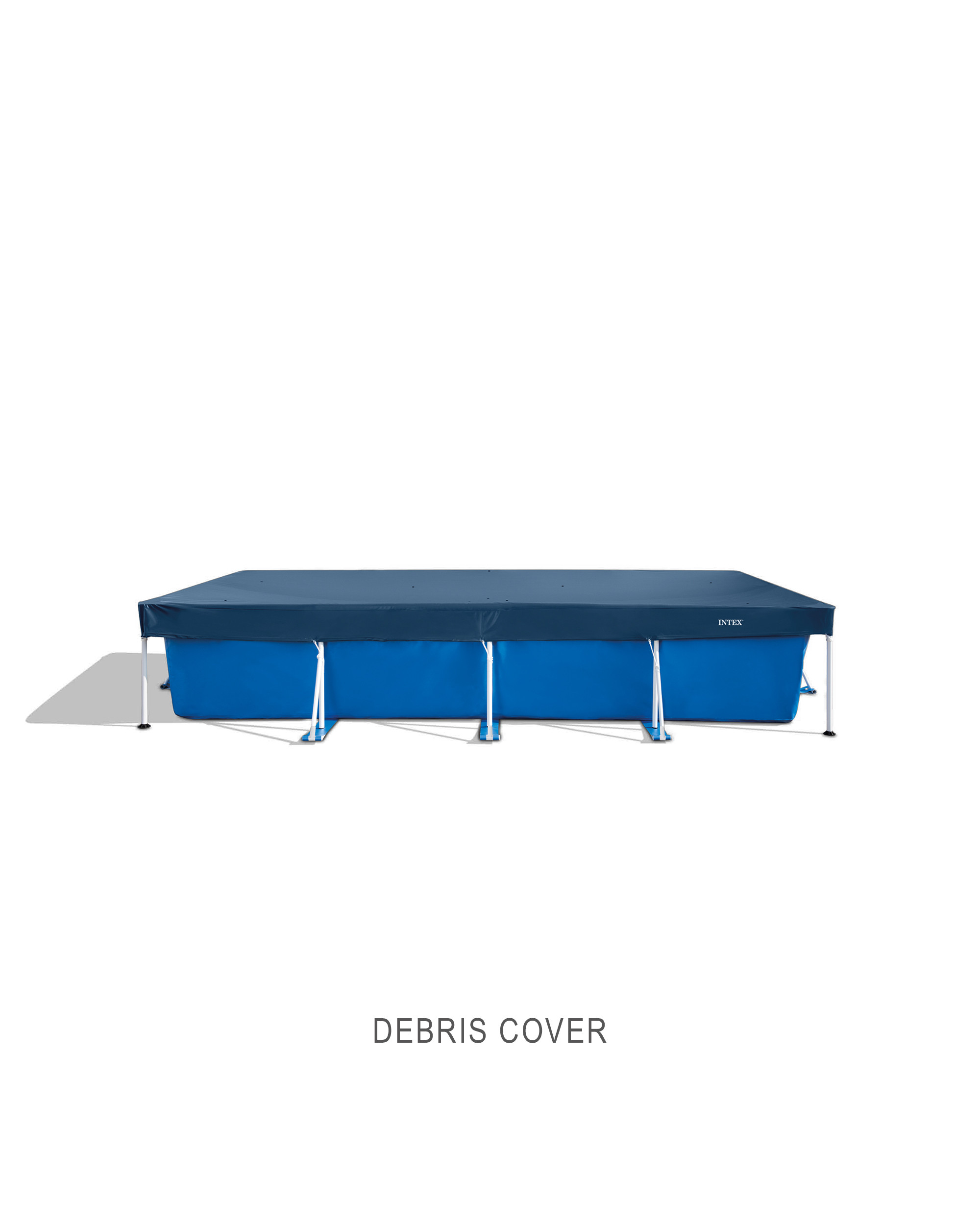 Metal Frame Rectangular Pool Set - 14 ' 9 1/4