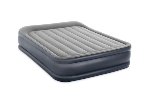 16.5in Queen Dura-Beam Deluxe Pillow Rest Raised Airbed with Internal Pump