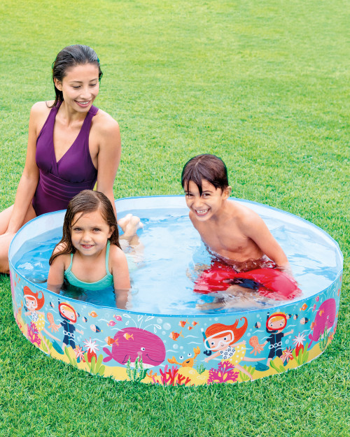 Snapset® Snorkel Fun Kiddie Pool - 4' x 10"