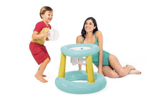 Inflatable Floating Basketball Hoop