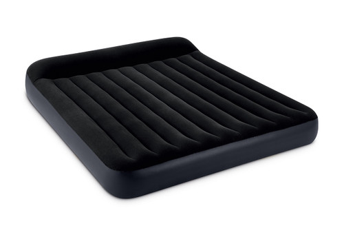 Dura-Beam® Standard Pillow Rest Black Air Mattress 10" King (Pump Not Included)