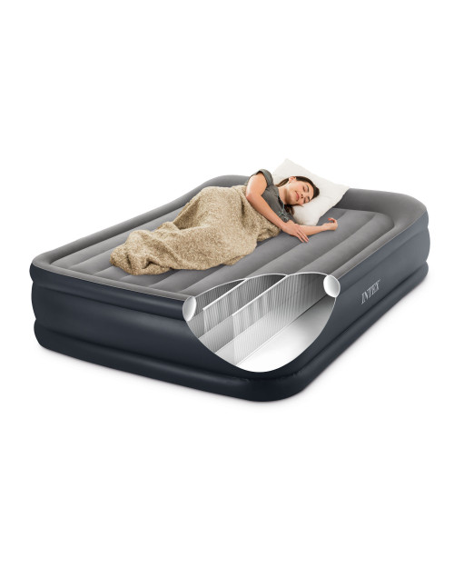 Intex Pillow Rest Deluxe tweepersoons luchtbed kopen, luchtbedden voor