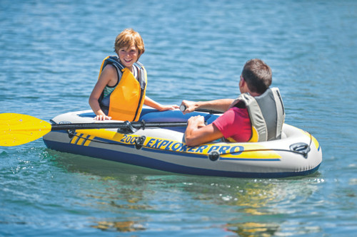 Explorer Pro 200 Inflatable Boat Set - 2 Person