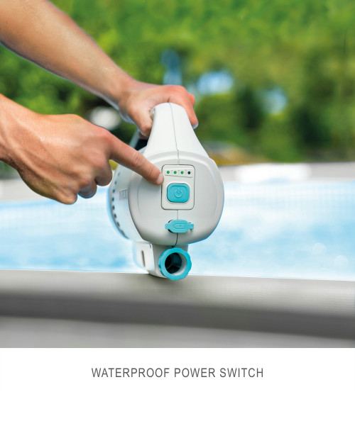 INTEX ZR200 Rechargeable Pool Vacuum