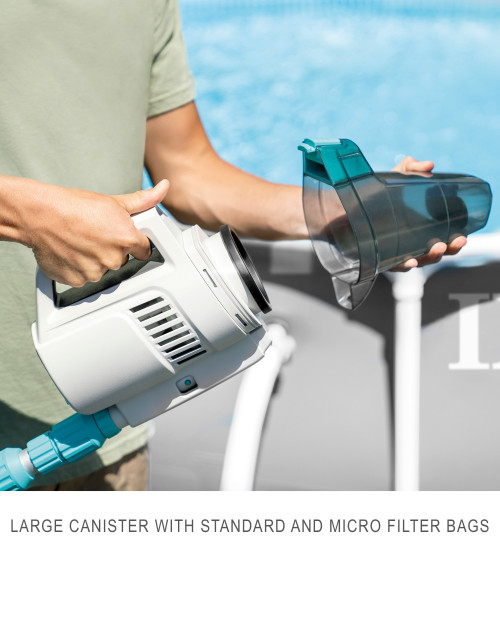 INTEX ZR200 Rechargeable Pool Vacuum