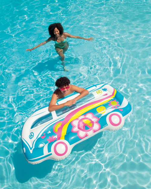 Groovy Van Inflatable Pool Float