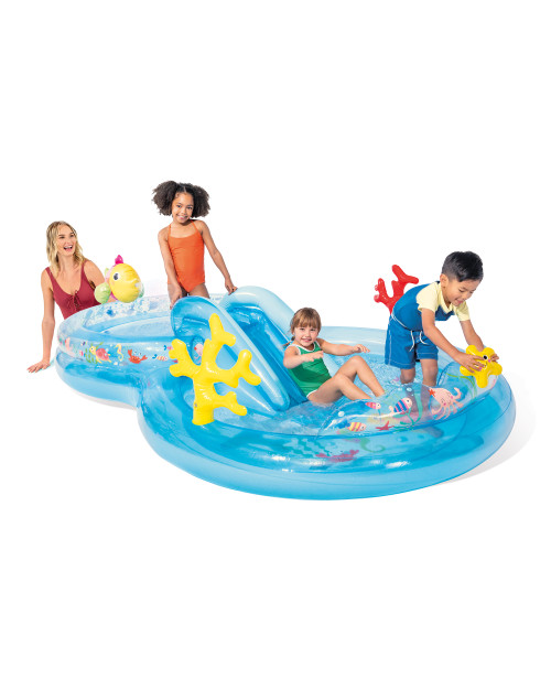 Under The Sea Inflatable Play Center w/ Slide