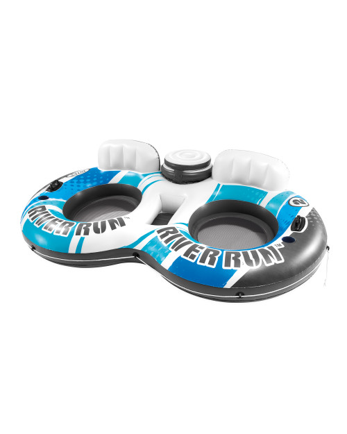 River Run® 2 Inflatable Floating Lake Tube - Blue Rapids