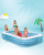 Swim Center® Inflatable Family Pool - Light Blue