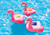 Flamingo Inflatable Drink Floaties - 3 Pack