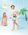 Lively Print Inflatable Swim Rings - Assortment