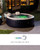 PureSpa™ Plus Bubble Inflatable Hot Tub Set - 6 Person