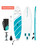 10' 6" AquaQuest® 320 Inflatable Paddle Board Package
