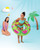 Tropical Fruit Inflatable Swim Tubes - Assortment