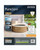 PureSpa Sahara Tan Round Bubble Inflatable Spa Set -  4-Person