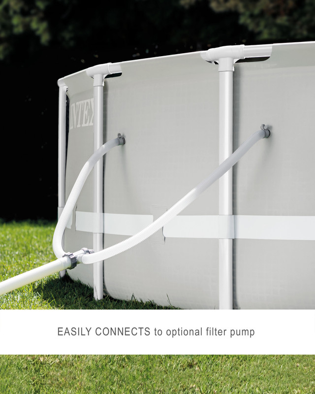 INTEX Prism Frame™ 15' x 48" Above Ground Pool Set